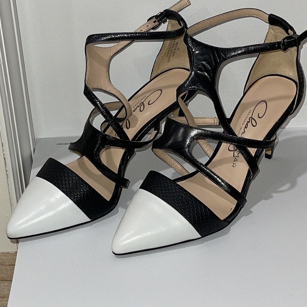Charly Amar Strap Heel Shoes size 9